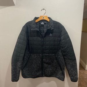 Black Colorblock Jacket (L)